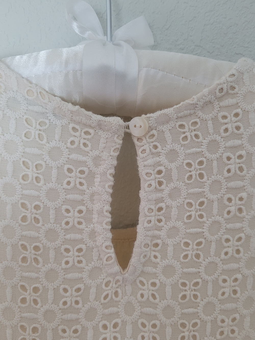 Sundance Cream Lace Tiered Midi Dress - Picture 5 of 11